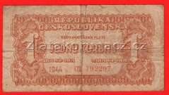 1 koruna 1944 OT