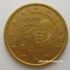 Španělsko - 50 Cent 2001