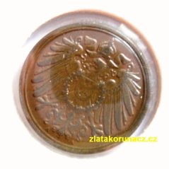 Německo - 1 Reich Pfennig 1910 A