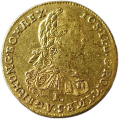 Zlatá mince 1 Dukát 1782 E Josef II.
