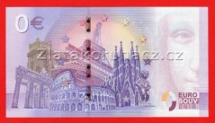 0 Euro souvenir - Plaza de Espaňa Sevilla