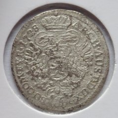 3 krejcar - 1728 Praha