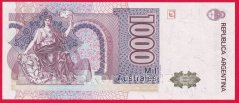 Argentina - 1000 Australes 1988-1989