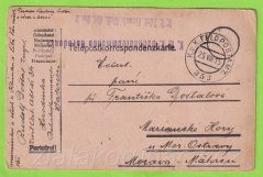 Rakousko-Uhersko - Razítko K.u.K. Bahnhofkommando Horodenka