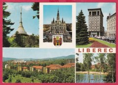 Liberec - Ještěd,Radnice, Kavárna Nisa,sídliště,koupaliště