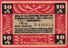 Pasing - 10 pfennig - 1918