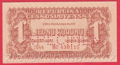 1 koruna 1944 HC Perf.