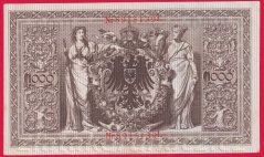 Německo - 1000 mark 21.4.1910 - série L-S-červená