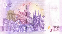 0 Euro souvenir - Mdina Malta