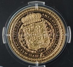 Replika zlatého 100 dukátu z roku 1621