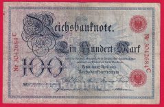 Německo - 100 mark 17.4.1903 - série C