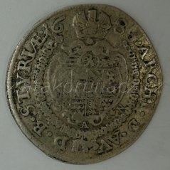 VI. krejcar 1680 Graz