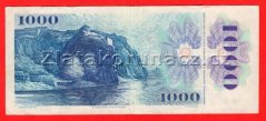 Česká republika - 1000 korun 1985 kolek C 76