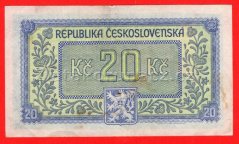 20 kčs 1945 KL