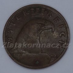 Rakousko - 1 groschen 1937