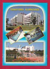 Klimkovice - Sanatoria Klimkovice, budova, bazén