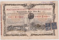 Los - Maďarsko - 2 Guldeny 1888