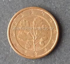 Německo - 1 cent 2011 D