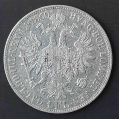 1 zlatník  1860 V