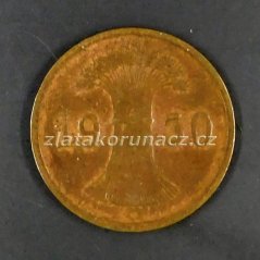 Německo - 1 Reichspfennig 1930 G