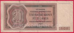 500 Korun 1942 I. vydání C