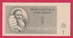 1 K - Terezínská poukázka A 004