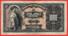 1000 korun 1932 C perf. "NEPLATNÉ"