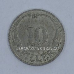 Maďarsko - 10 fillér 1927 BP