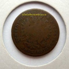 1 krejcar 1858 M