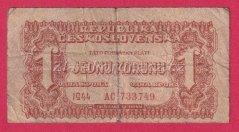 1 koruna 1944 AC
