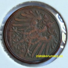 Německo - 1 Reich Pfennig 1900 E