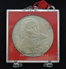 1972 - "100" - A.Sládkovič - zkušební ražba