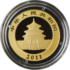 Zlatá mince - Čína - 50 Yuan 2011 Panda