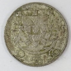 Portugalsko - 2 a 1/2 escudos 1942