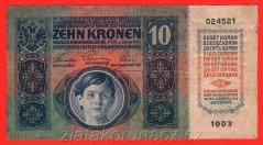 10 K 2.1. 1915 -kolkovaná-č.1003