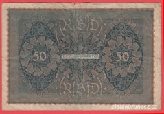 Německo - 50 mark 24.6.1919 - série PKa-pořadí 1