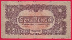 Maďarsko - 100 Pengö 1944