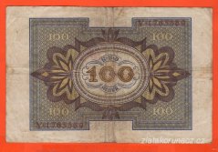 Německo - 100 Mark 1.11.1920 - série Y-G
