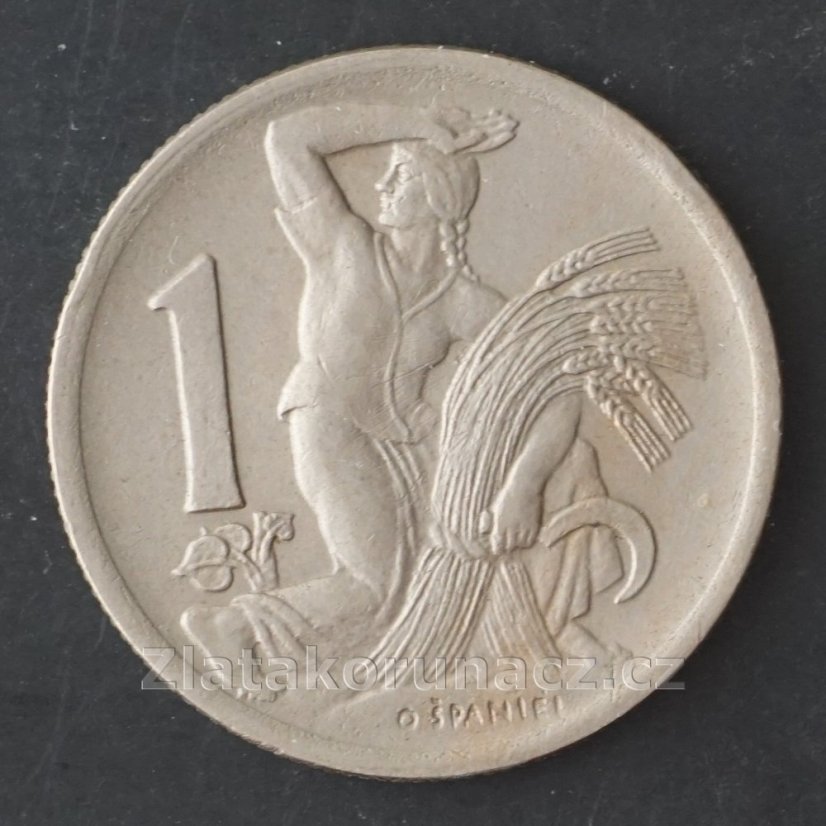 1 koruna 1947