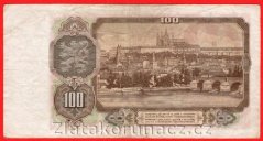 100 Kčs 1953 BN - ruský číslovač