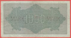 Německo - 1000 mark 15.9.1922 - série B-GP - 6 m.č.