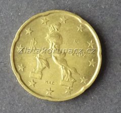 Itálie - 20 Cent 2002