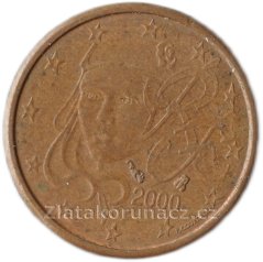 Francie - 1 Cent 2000
