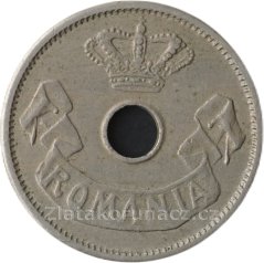 Rumunsko - 5 bani 1906