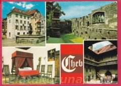 Cheb - Špalíček okénková, Zřícenina hradu, nádvoří
