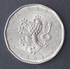 2 koruna 1998