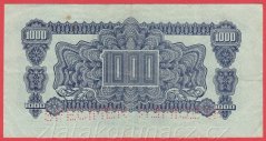 1000,- Ks 1944 CK s kolkem