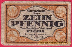 Flöha - 10 pfennig - 1920