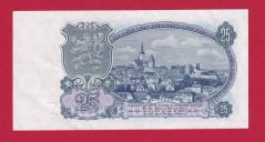 25 Kčs 1953 MN - český číslovač