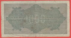 Německo - 1000 mark 15.9.1922 - série N-MK